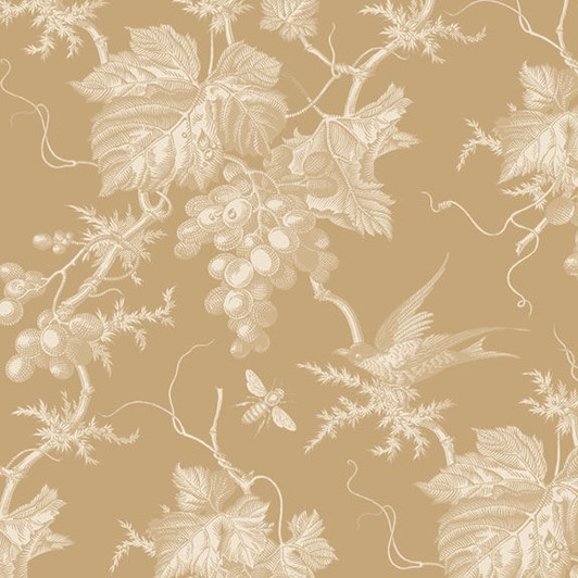 Marcus Fabrics - Summer House - Toile, Gold