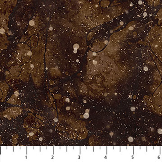 Northcott - Highland View - Texture, Dark Brown