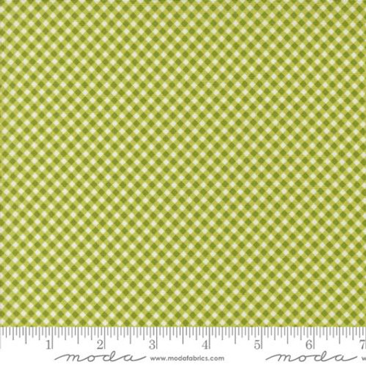 Moda - Raspberry Summer - Gingham, Lime