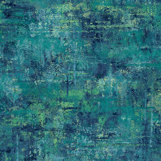 Quilting Treasures - Vibe - Mottled Blender, Teal
