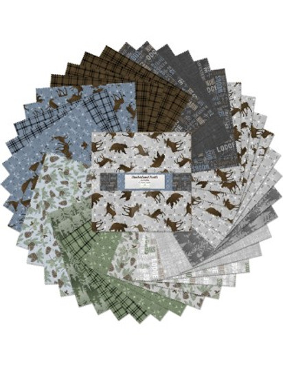 Wilmington Prints - 10 Karat Crystals - Timberland Trails