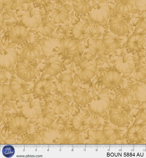 P & B Textiles - Bountiful - Tonal Pumpkins, Neutral