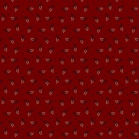 Marcus Fabrics - Meadow Ridge Flannels - Tiny Berries, Red