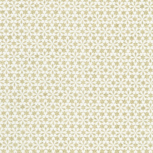 Robert Kaufman - Festive Fauna - Snowflake Design, Natural