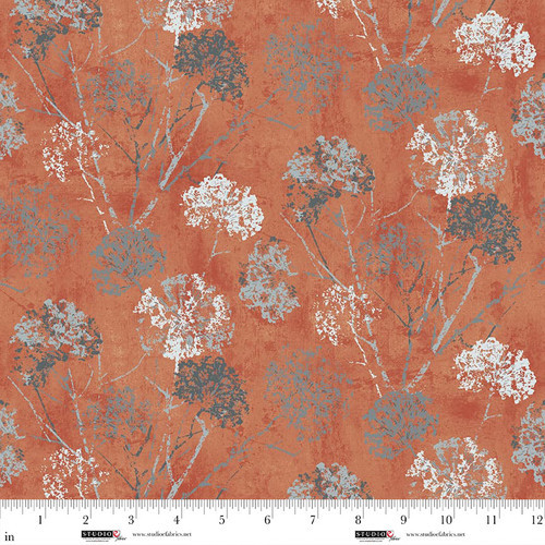 Studio E - Rough Around the Edges - Dandelion Stamp, Pumpkin