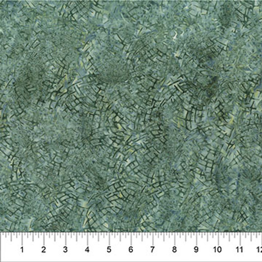 Northcott - Banyan Batiks Changes in Seasons - Pine Needles, Evergreen