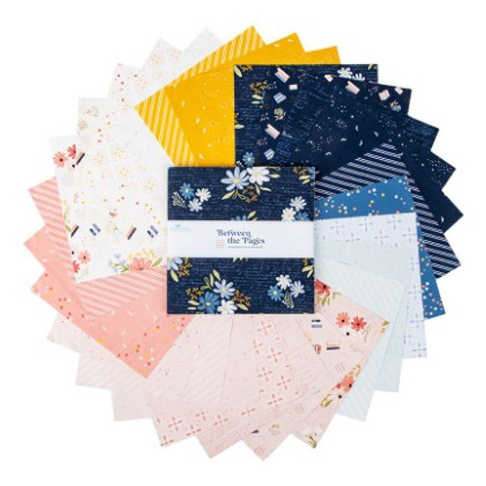 Riley Blake - 5" Stacker - Between The Pages - 42 Pieces