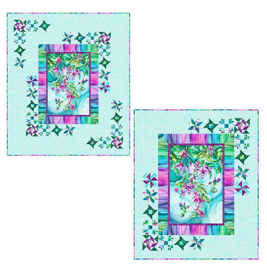 Northcott - Quite Contrary - Digital Quilt Top - Based on Concerto Collection