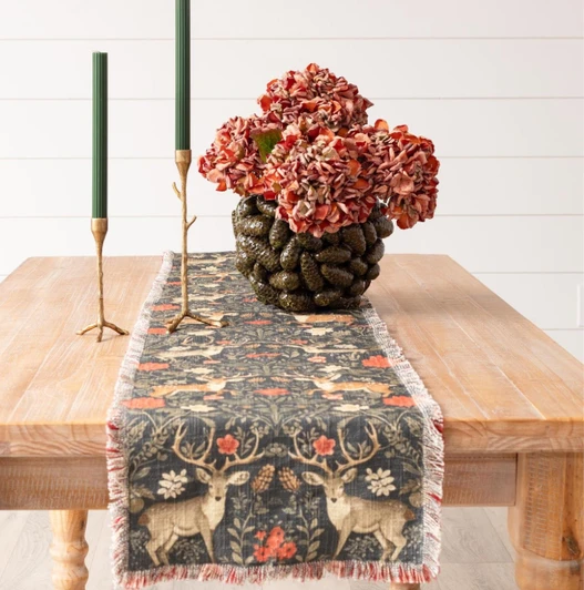 Table Runner - Balmoral Deer Print