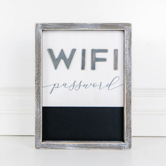 "WIFI Password" Wood Sign