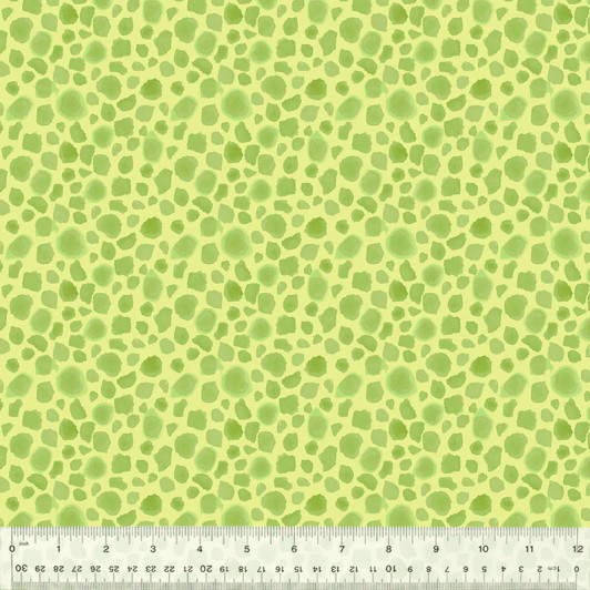 Windham - King of the Jungle Flannel - First Spots, Soft Green