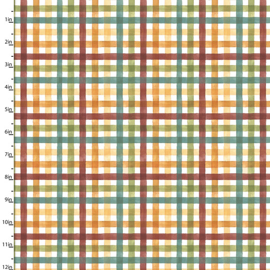 3 Wishes - Autumn Days - Autumn Plaid, Multi