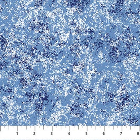 Patrick Lose - Bear Hugs Flannel - Mottled, Icy Blue