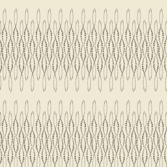 Benartex Project X - Modern Vintage: Treasured - Loopy Lace, Grey/Natural