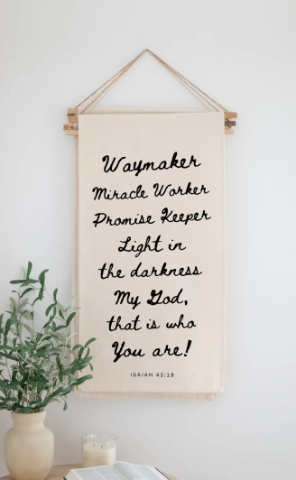 'Way Maker' Banner