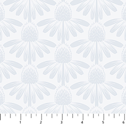 Anna Maria Textiles - Indelible - Coneflower, Cloud