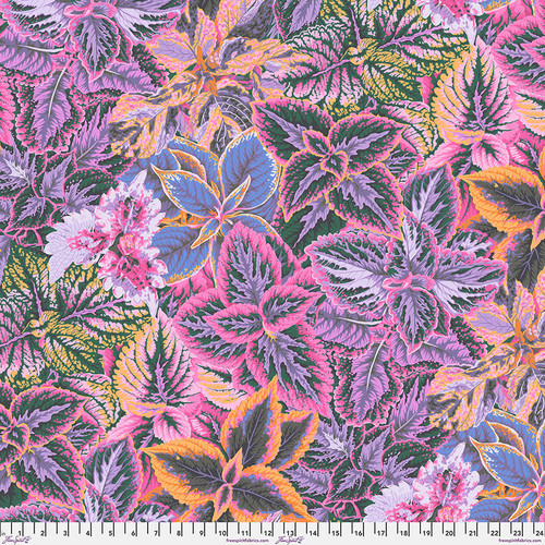 Free Spirit - Kaffe Fassett - Bold Leaves, Pink