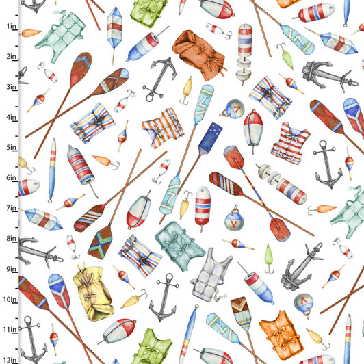 3 Wishes - Fair Winds & Following Seas - Boating Gear, White