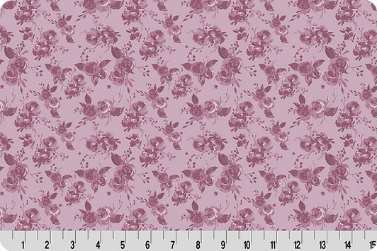 Shannon Fabrics - Quilting Cuddle - Meet Me in the Garden - Tonal, Woodrose