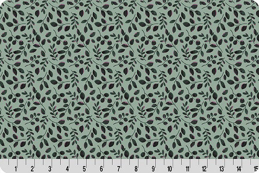 Shannon Fabrics - Quilting Cuddle - Meet Me in the Garden - Leaves, Green