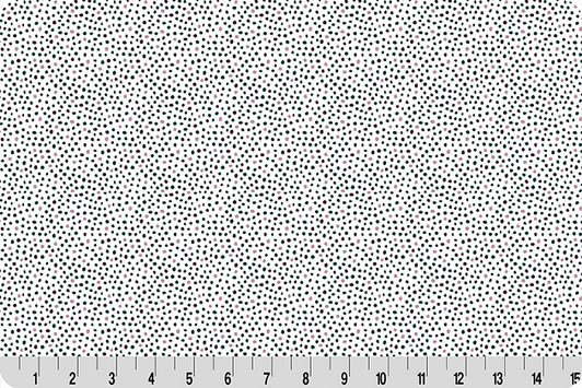 Shannon Fabrics - Quilting Cuddle - Meet Me in the Garden - Dot, Multi/White