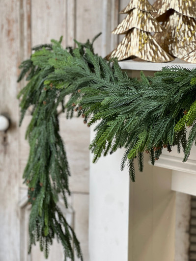 Norfolk Cascade Garland | 6'