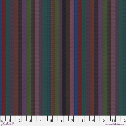 Free Spirit - Kaffe Fassett - Narrow Stripe, Dark
