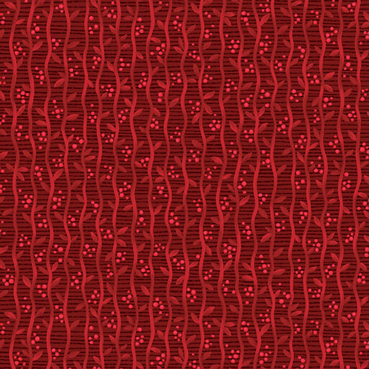 Benartex Traditions - Autumn Breeze - Harvest Stripe, Red