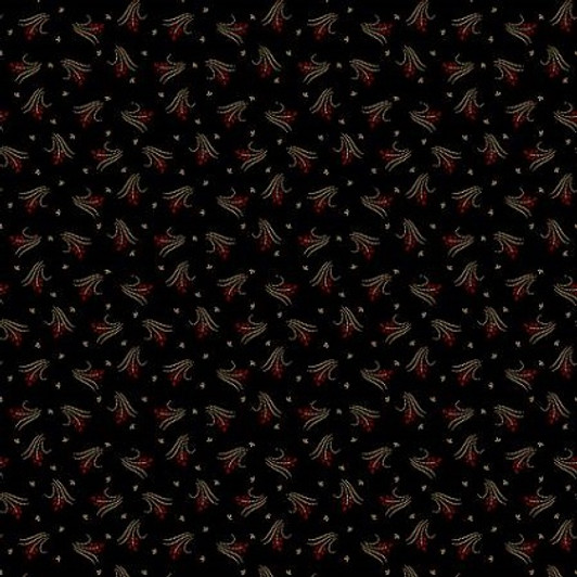 Marcus - Meadow Ridge Flannels - Red Sprig, Black