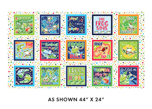 Kanvas Studio - Rainforest Glow - 24" Boxes Panel