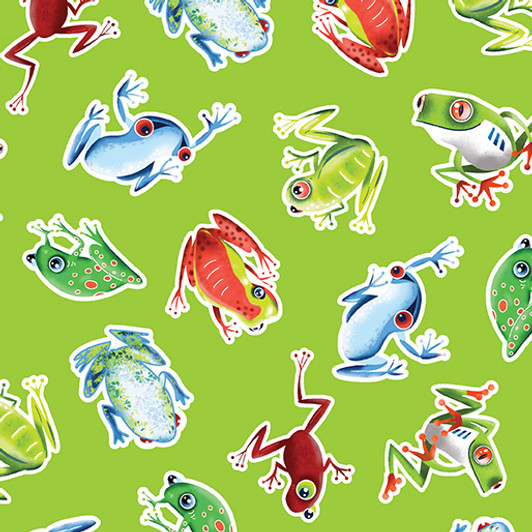 Kanvas Studio - Rainforest Glow - Hop To It, Lime Green