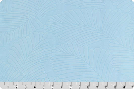 Shannon Fabrics - Cuddle 3 Tropic - 90", Baby Blue