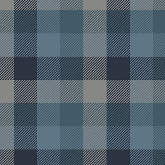 Marcus Fabrics - Toolbox Primo Plaid Flannel - Cool Blues, Dark Denim