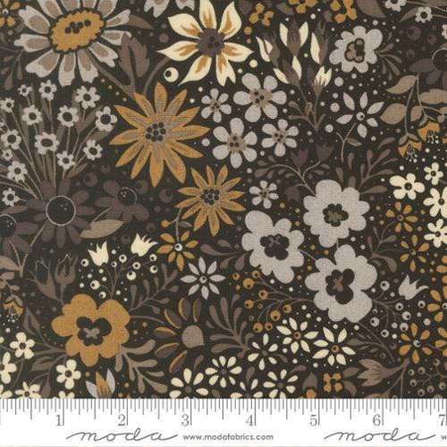 Moda - Posh - Large Floral, Onyx Noir