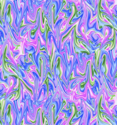 Timeless Treasures - Pansy Perfection - Pansy Swirls, Multi