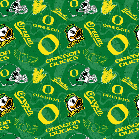 Sykel - College Prints - Oregon - Tone on Tone, Green