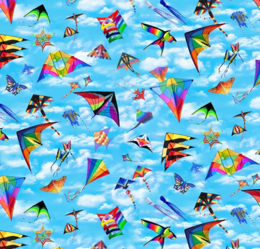 Elizabeth Studio - In Motion - Kites, Multi