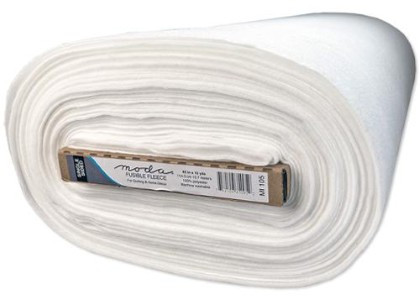 Moda Interfacing - Fusible Fleece - 45" Wide, White