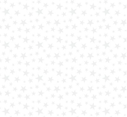 Benartex Kanvas Studio - Liberty Whites - Stars Allover, White on White