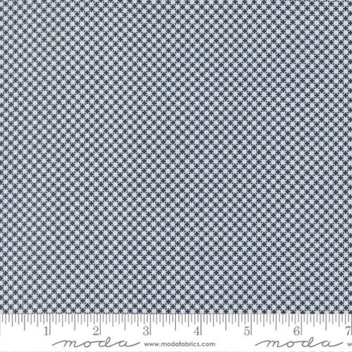 Moda - American Gatherings III - Cross Stitch Blender, Cloud/Nautical Blue