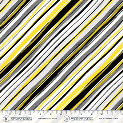 Windham Fabrics - Verona - Painted Stripe, White