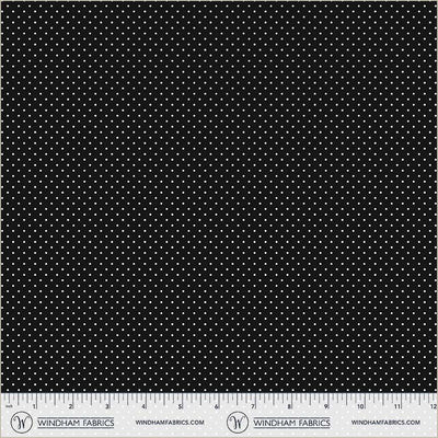 Windham Fabrics - Verona - Dots, Black