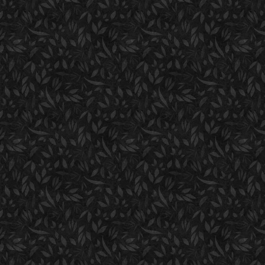 Lumin Fabrics - Fundamentals - Foliage, Charcoal