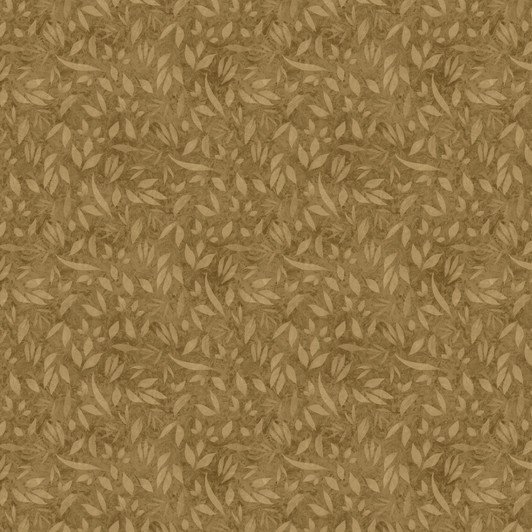 Lumin Fabrics - Fundamentals - Foliage, Brown