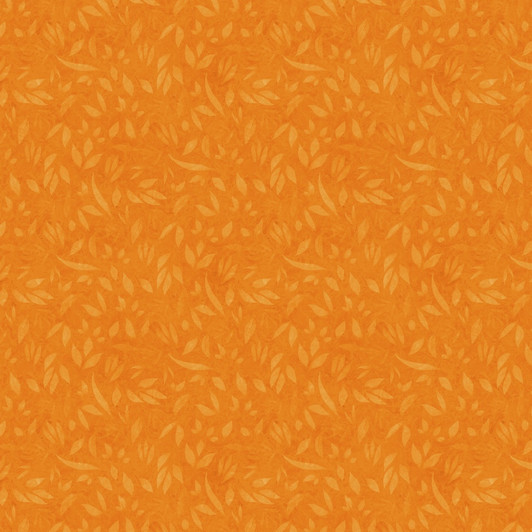 Lumin Fabrics - Fundamentals - Foliage, Orange