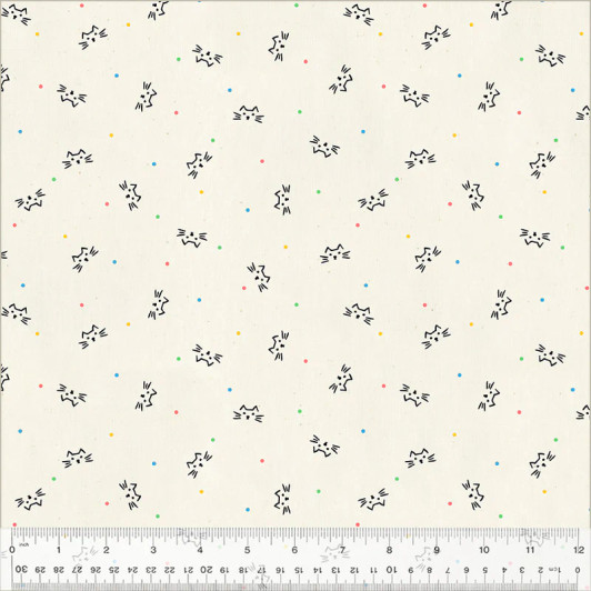 Windham Fabrics - Miniatures - Spotted, Twinkle Lights