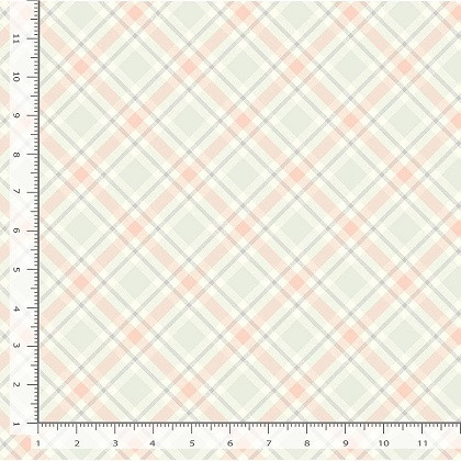 Timeless Treasures - Til The Cows Come Home - Tartan Plaid, Baby