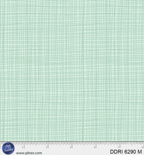 P & B Textiles - Dream Drifters - Cross Hatching, Mint