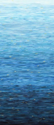 Studio E - 108" Go With the Flow - Watercolor Ombre, Sapphire