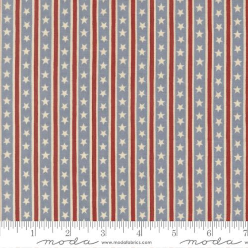 Moda - America 250 Years - Stars In Stripes, Steel Blue